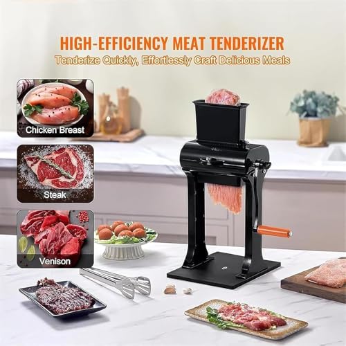Batticarne commerciale, design manuale verticale con manico ergonomico, facile da pulire per manzo, tacchino, pollo, maiale, bistecca e pesce