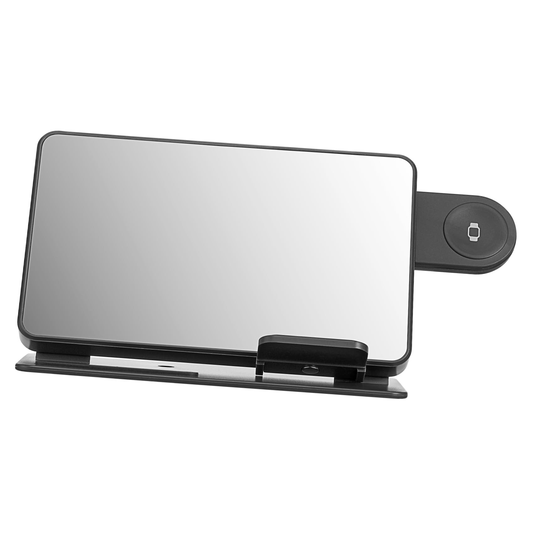 Stazione di Ricarica Wireless per Telefono Supporto di Ricarica per Smartwatch e Auricolari con Orologio Digitale e Display Temperatura Protezione Sicura