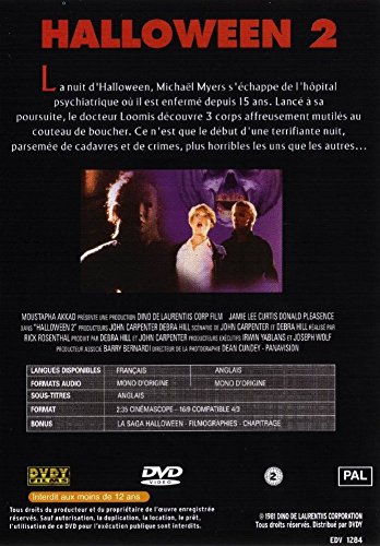 DVD HALLOWEEN 2 COLLECTION ANGOISSE – vue 2