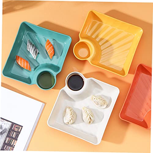 Set de 4 platos compactos para sushi LIFKOME miniatura 5