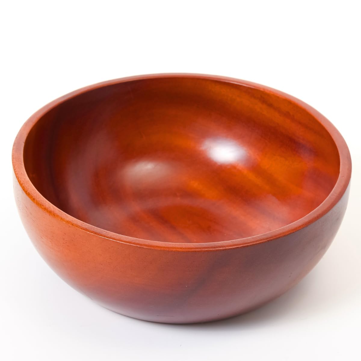 Tokunari Lacquered Wooden Salad Bowl 20cm