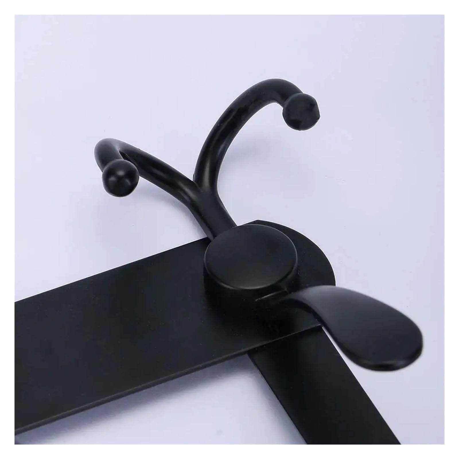 Ganchos Para Colgar Puerta Ganchos sobre la puerta fácil de instalar perchero soporte montado en la pared percha abrigo sombrero toalla(Color2)