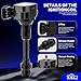UF401 Ignition Coil & 4469 Double Iridium Spark Plug 6PCS for Nissan Altima Maxima Pathfinder Quest 350Z Frontier Xterra NV1500 NV2500 NV3500/Infiniti FX35 I35 QX4 G35 M35 Replaces# 22448-AL61C