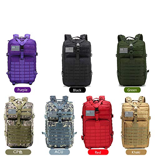 CHANGLEQIN camuflaje bolsa deportes al aire libre 45L gran capacidad táctica al mochila