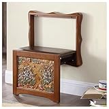 Tabouret : lisse et arrondi, brillant, rivets garnis, confort d'assise, coussin en éponge, rembourrage pour un rebond élevé, éponge douce et dure, sensation d'assise modérée