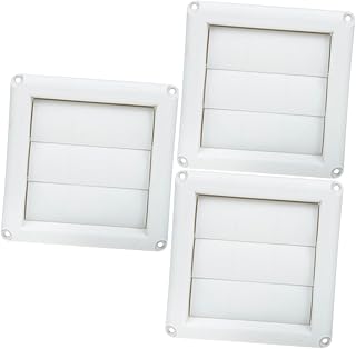 NOLITOY 3 Peças De Plástico Com Persianas De Ventilação Registro De Teto Secador Capa De Ventilação Tampas De Registro De Chão Secador De Chão Duto De Ar Tampa Da Grade De
