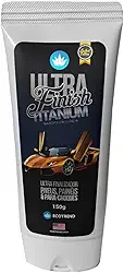 Ultra Finish Titanium Ecotrend Revitalizador de Plásticos e Borrachas Nanotecnologia Americana Hidrorepelência Acabamento Profissional Pretinho Renovador Silicone