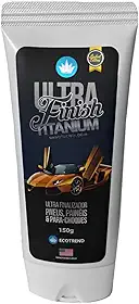 Ultra Finish Titanium Ecotrend Revitalizador de Plásticos e Borrachas Nanotecnologia Americana Hidrorepelência Acabamento Profissional Pretinho Renovador Silicone