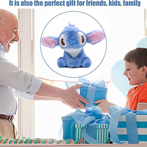 XRHOT Stitch Plush Toys Stitch Plushie Stuffed Doll for Kids Soft Plush Toys Cuddly Stitch Collectable Birthday Christmas Toys Gifts Home Decoration for Boys Girls Kids (20 cm)