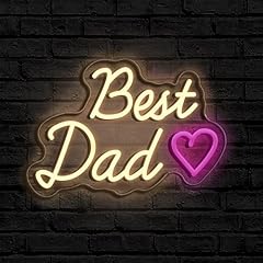 Neon Sign-Best Dad