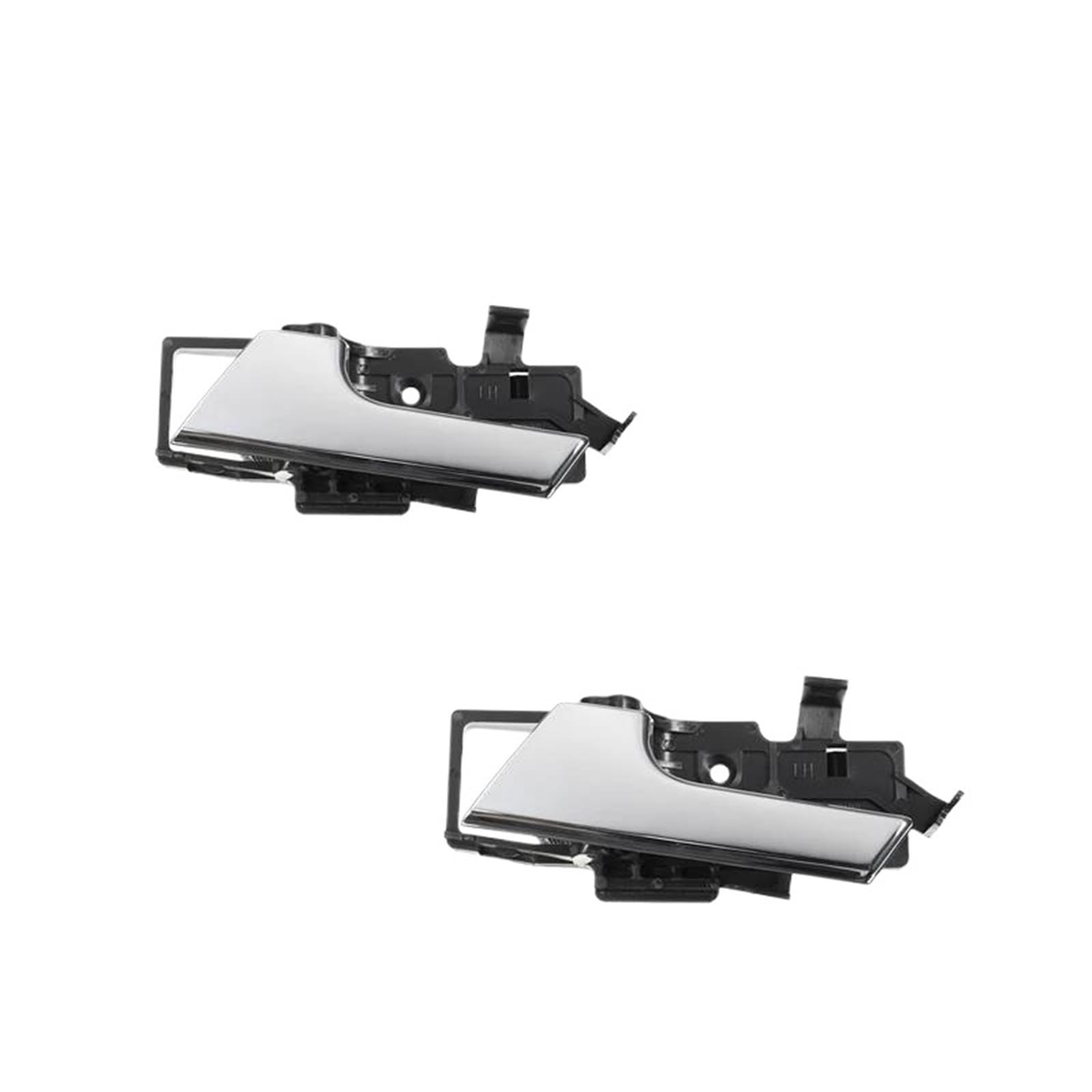 Fhcbutae 2 Pcs Left 96462709/96462710 Car Parts For Chevrolet For Aveo 2007-2011 For Aveo5 2009-2011 For Pontiac G3 2009 Door Handle Left Right Interior(2 Pcs Left)