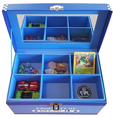 Treasure Chest Box - Superhero Blue #TOP1