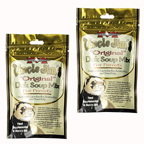 Marshall Pet Products Uncle Jim's Original DUK Soup Mix for Ferrets - Pack of 2