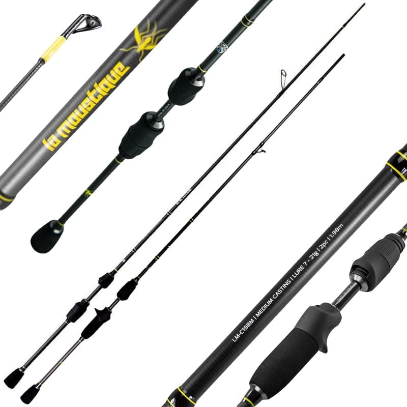 LMAB Angelrute La Moustique Spinning & Casting - Spinnrute für Forelle & Barsch