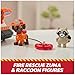Paw Patrol Fire Rescue: Zuma Rescue Fire Boat with Action Figure, Launching Lifesaver, Raccoon & Toy Boat, Kids Toys for Boys & Girls Ages 3 and Up