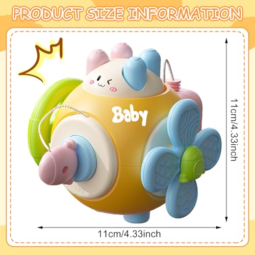 SPERMUOY Baby Spielzeug 1 Jahr,6 in 1 Montessori Spielzeug ab 1 Jahr Baby Motorikwürfel ab Mädchen Junge,Busy Activity Cube Activity Würfel Montessori Spielzeug