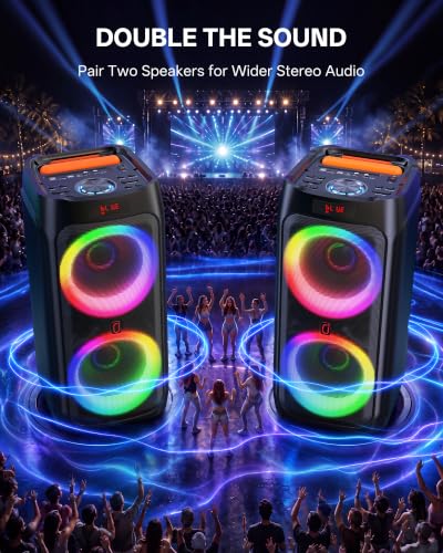 Image of JYX Large Karaoke Machine (Black-3 Mic)