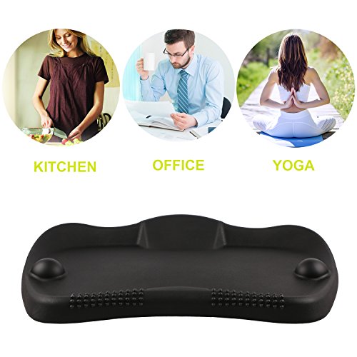 Jempet Any Standing Desk Comfort Mat- Not-Flat Anti-Fatigue Mats With Foot Massage Using In Home, Kitchen, Office (26.9L X 20.4W) #TOP5
