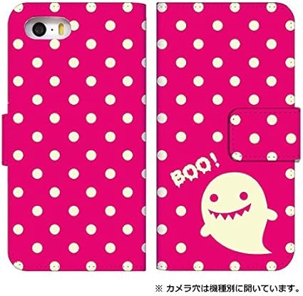 Amazon Co Jp 手帳型 スマホケース M03 ケース 0041 B お化けピンク Arrows M03 ケース 手帳 Arrows M03 アローズ エムゼロサン おしゃれ 人気 家電 カメラ