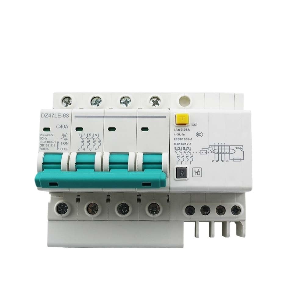 Interruttore Magnetotermico Interruttore automatico di corrente principale 1P 2P 3P +N 4P AC400V MCB(3P N,125A)