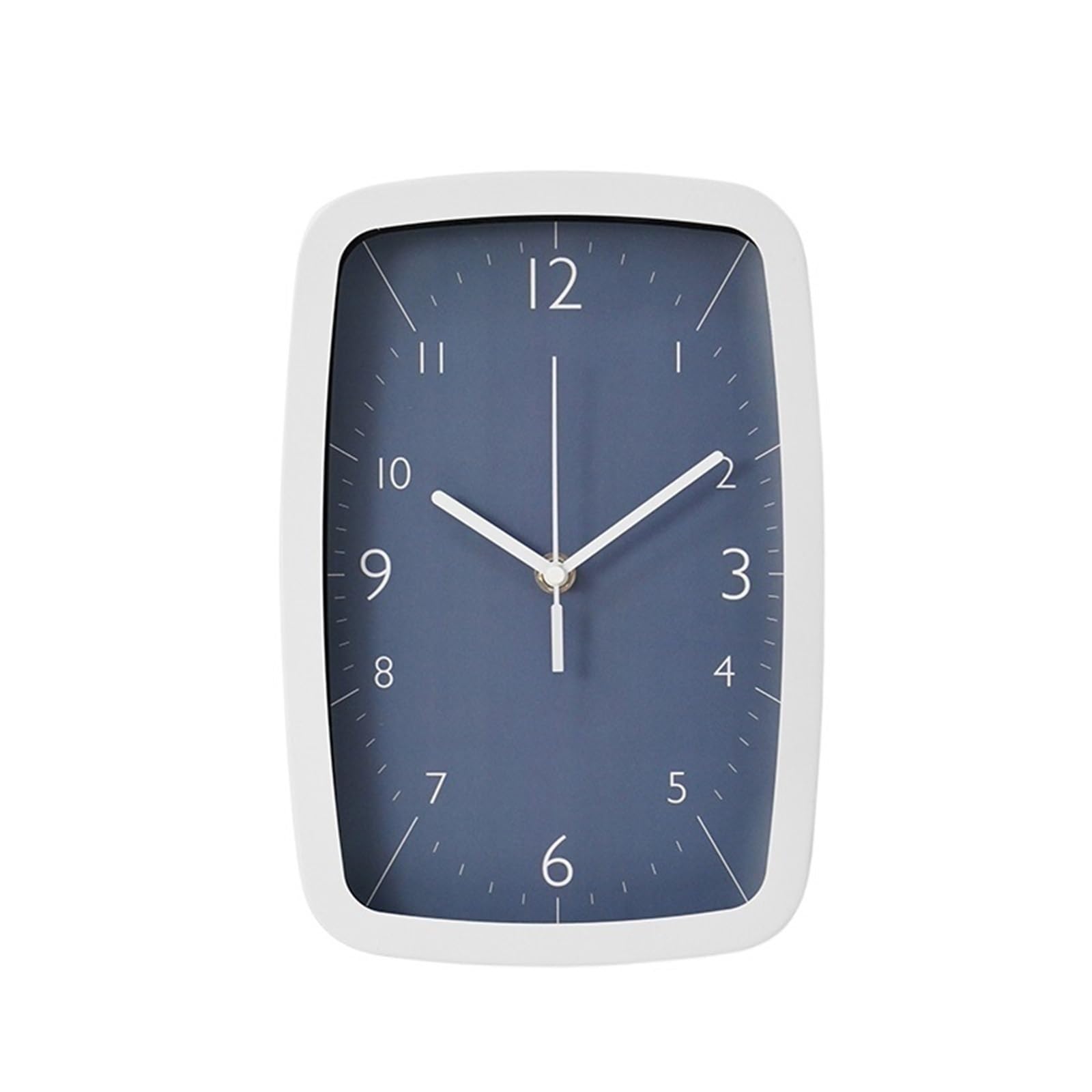 DFHS46JK Wall Decor Modern living room rectangular clock with silent and simple battery power for living room decor(11 inches)
