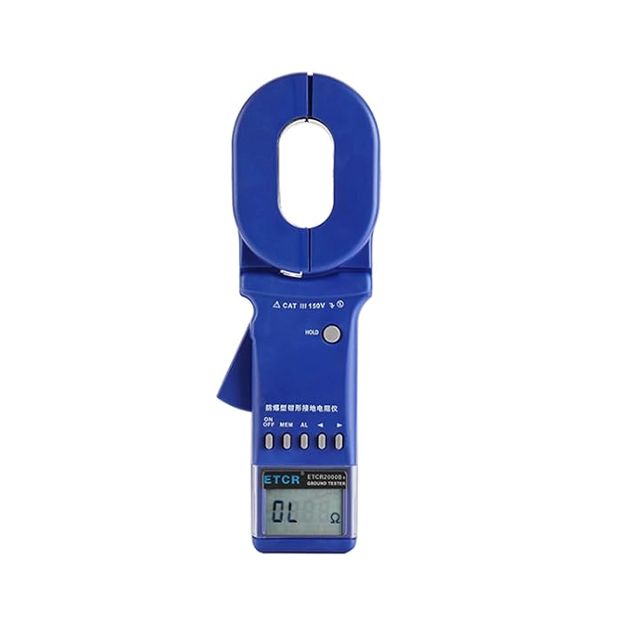 Buy Multi meter ClampOn Digital Ground Resistance Tester Clamp Earth