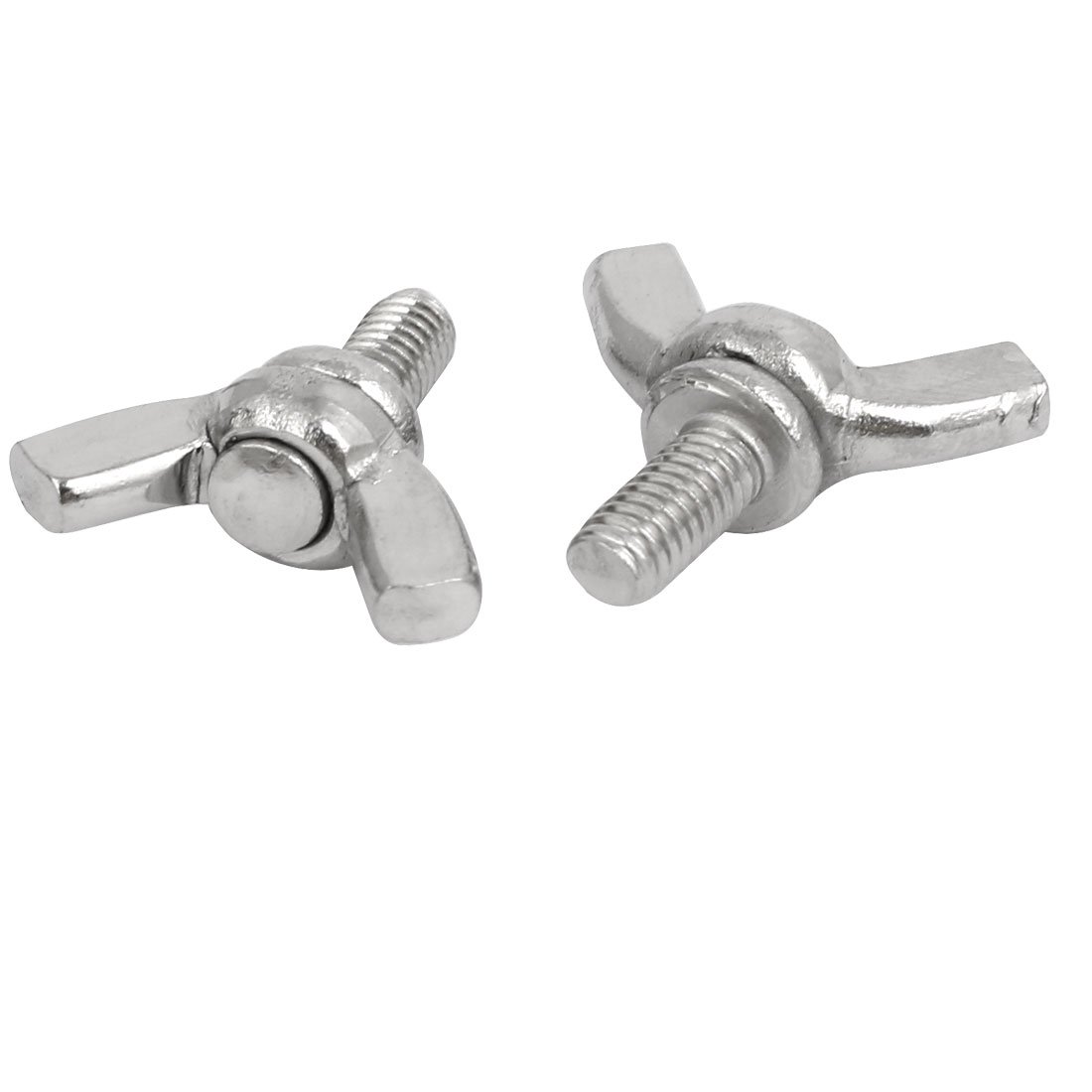 Tornillos De Plastico 4 Tornillos Mariposa Design61 - Plástico PA, Perno Acero Galvanizado, M5x10mm, Para Muebles Y