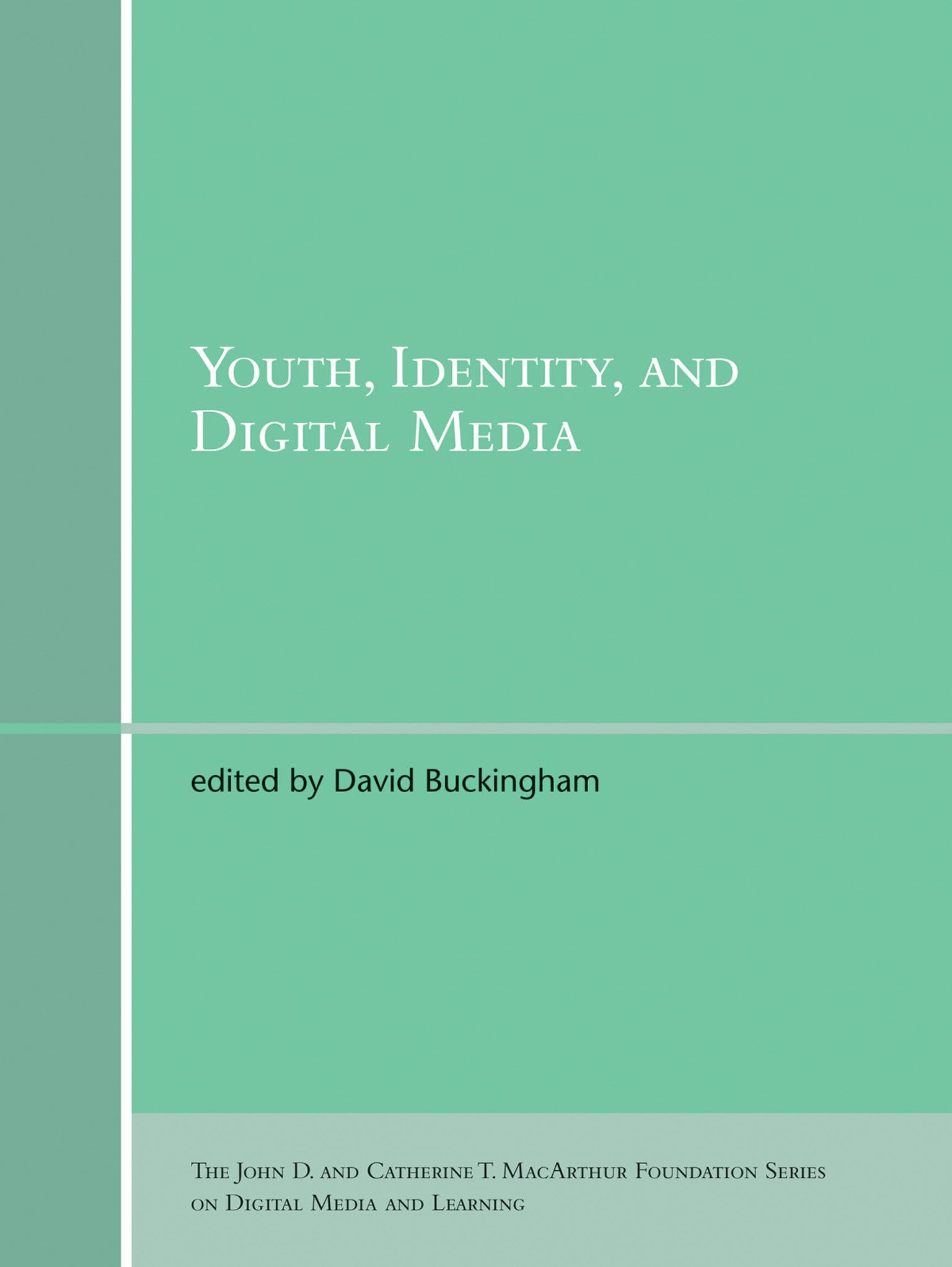 Youth, Identity, and Digital Media. Buckingham, (EDT) 9780262524834 New<|
