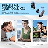 [3 Pairs] Ear Tips Cover for Bose QuietComfort Earbuds II (2022) &Bose QuietComfort Ultra Earbuds (2023), Silicone Sport Ear Hook Cover, Anti-Slip Replacement Eartip Accessories (S,M,L) (Black) - Image 6