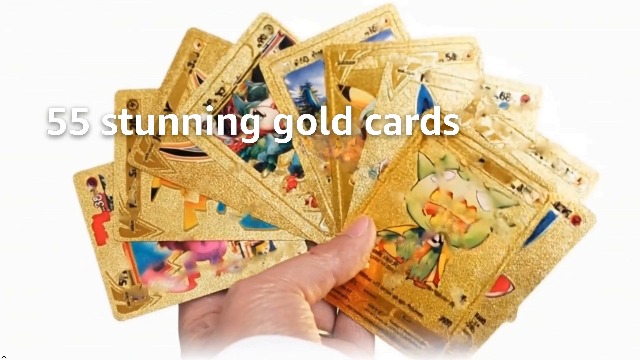 FowWelt Pokémon Card Game Set – 55 Rare Unofficial VMAX GX VSTAR