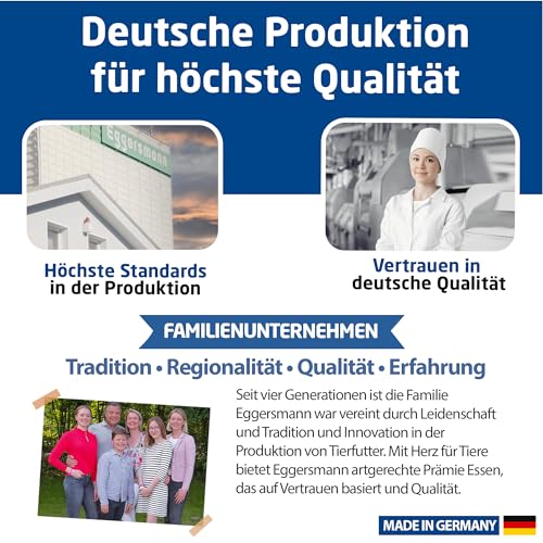 Eggersmann Mein Pferdefutter 25kg Pferde-Leckerlis | Lecker Bricks für Pferde & Ponys | Natürlicher Kräuter-Geschmack | Perfekt als Belohnung & für zwischendurch | Pferde-Zubehör