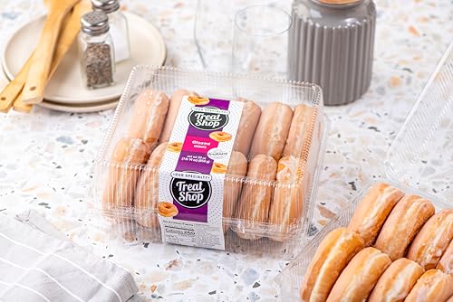 Our Specialty Treat Shop Glazed Yeast Ring Donuts, Frozen, 12ct