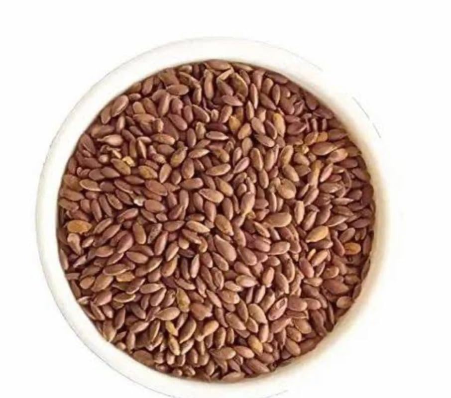 NUTTY ORGANICS Flax Seeds 200GM | Natural Raw Flax seeds for Eating High Dietary Fiber Alsi Seeds Rich in Magnesium- Helps in Manage Blood Sugar Levels & Heart - Image 3 thumbnail