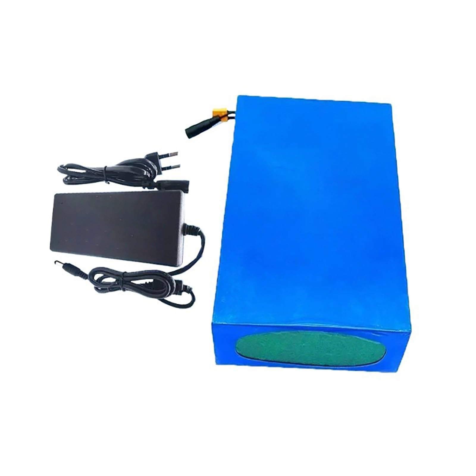 Batteria al litio da 48 V, batteria agli ioni di litio da 20 Ah, batteria ricaricabile da 48 V, batteria rimovibile, adatta per motori da 200-500 W, caricabatterie incluso. 48V 20Ah,XT60+DC