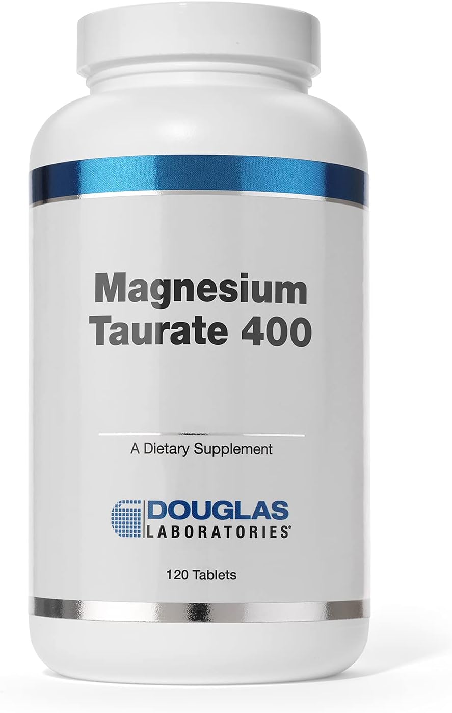 Douglas Laboratories Magnesium Taurate 400 | Supplement to Support Normal Heart Function and Bone Formation* | 120 Tablets