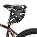 BYPA Bike Bag Under Seat, Bicycle Strap-On Bike Wedge Saddle Bag Water Resistant Bike Pouches Bicycle Seat Bags Under Seat with Reflective Stripes