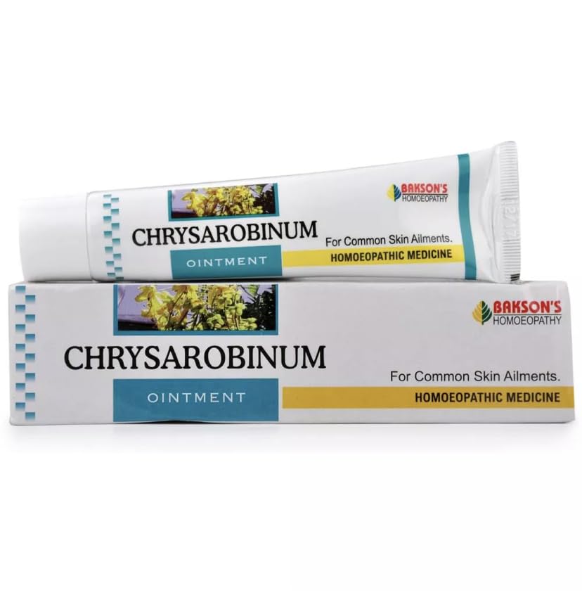 list006 Bakson Chrysarobinum Ointment (25gm) - SET Of 4 Tubes