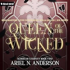 Diseño de la portada del título Queen of the Wicked
