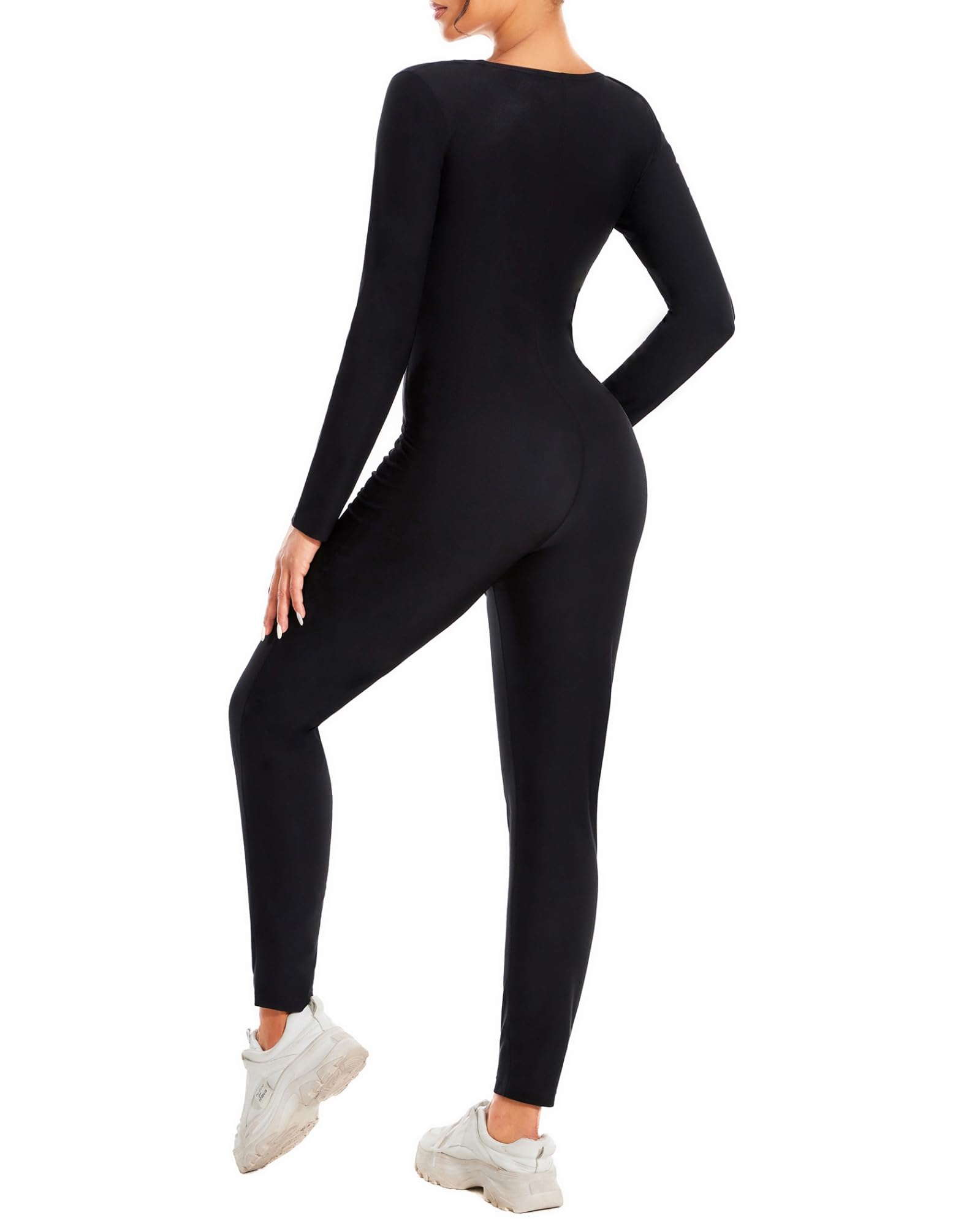 Tuta da sauna donna maniche lunghe dimagrante modellante allenamento