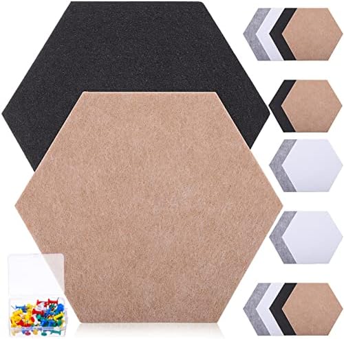 OVDGWC 300 Stück Sechseckige Nähvorlagen - DIY Patchwork Zubehör