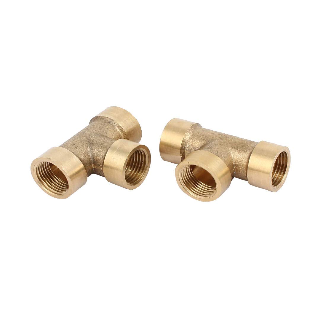 empalme de manguera racor de latón, accesorios de manguera, conectores de accesorios de manguera, 3/ 8BSP Femenino con el latón con el latón t de la eficacia confiable El tubo del tubo del tubo de tub