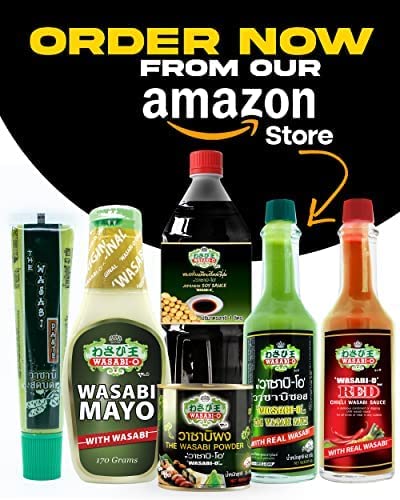 image for Wasabi-O Wasabi Sauce With Real Wasabi - Wasabi Hot Sauce For Sushi, R