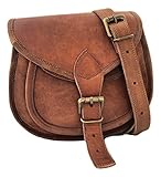 Leather Women's Hippe Leather Purse Crossbody Shoulder Bag Travel Satchel Handbag Bag