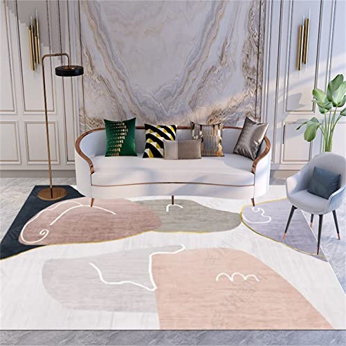 alfombras Bebe Alfombra Lila, Alfombra Simple Informal insonorizada cálida alfombras Salon Grandes Baratas , Lila, 200x300cm