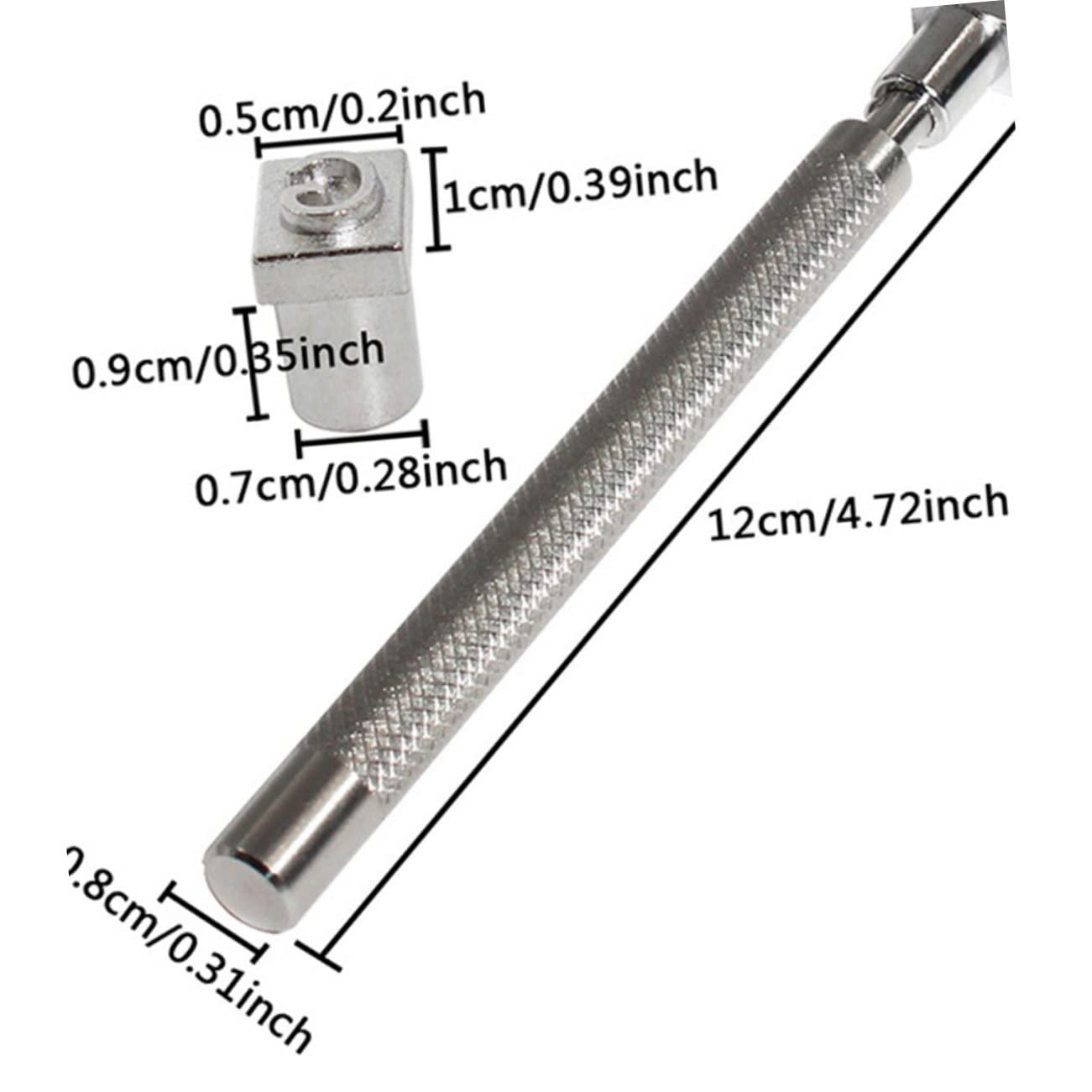 OSALADI 1Set Carbon Steel Letter and Number Stamp Set Durable Craft Stamp Tool for Leather Logo Marking for Personal Id and Intricate Designs Includes Storage Box