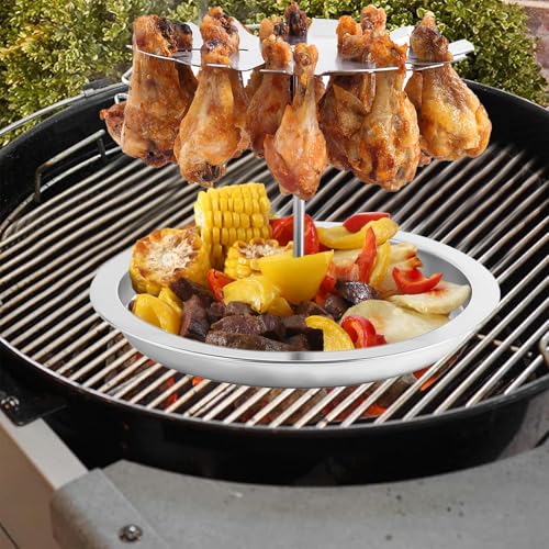 Rustidor de pollo de acero inoxidable con estructura reforzada de 10 ranuras 5