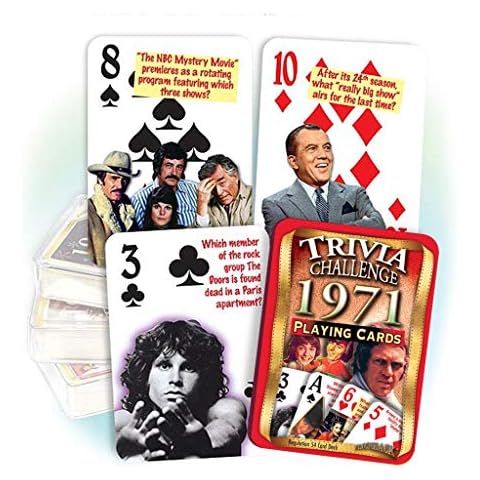 Flickback 1971 Trivia Playing Cards thumbnail