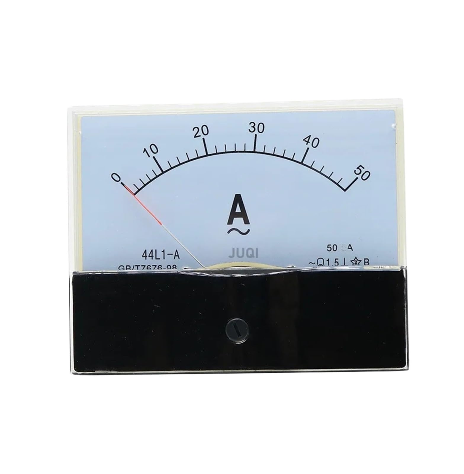 Amperímetro de CA analógico 44L1 con escala de amplio rango para panel 5