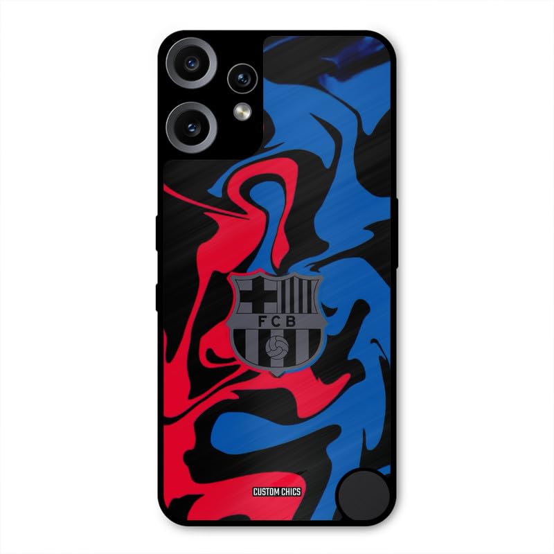 Image of PrintShield FC Barcelona Comic Back Cover for Nothing CMF Phone 2 Pro, Shockproof Printed Phone Case with Soft TPU Sides & Anti-Slip Grip