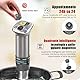 KitchenBoss Sous Vide Roner-Niedrige Temperatur: Roner für Küche mit niedriger Temperatur, 1100 W, IPX7, wasserdicht, niedrige Temperatur